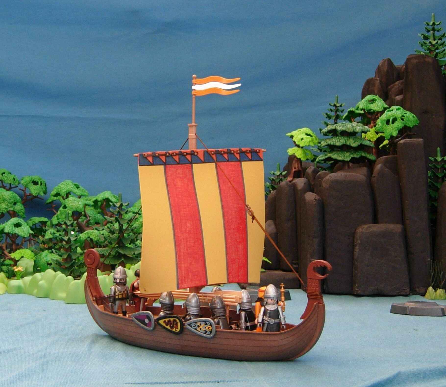 playmobil viking ship