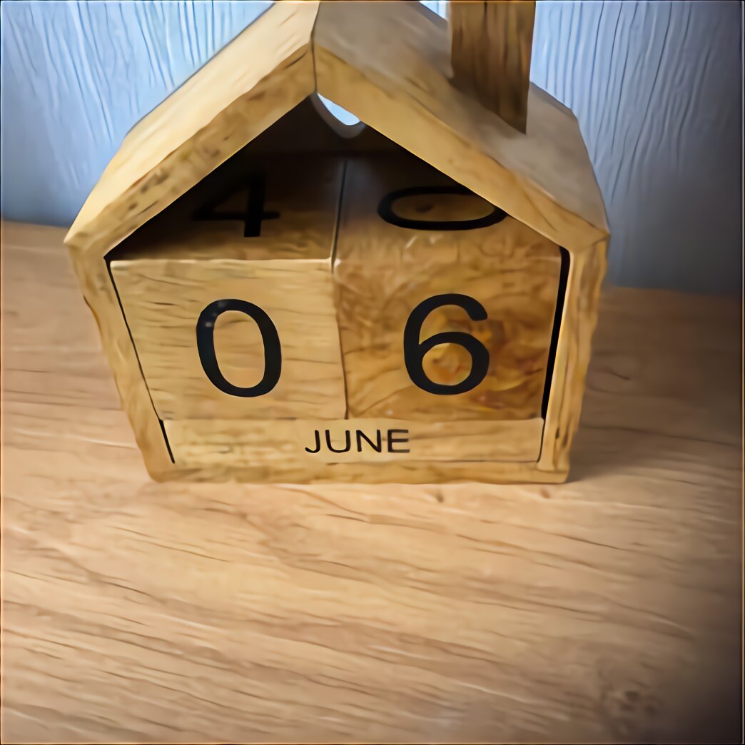 Wooden Perpetual Calendar for sale in UK 64 used Wooden Perpetual