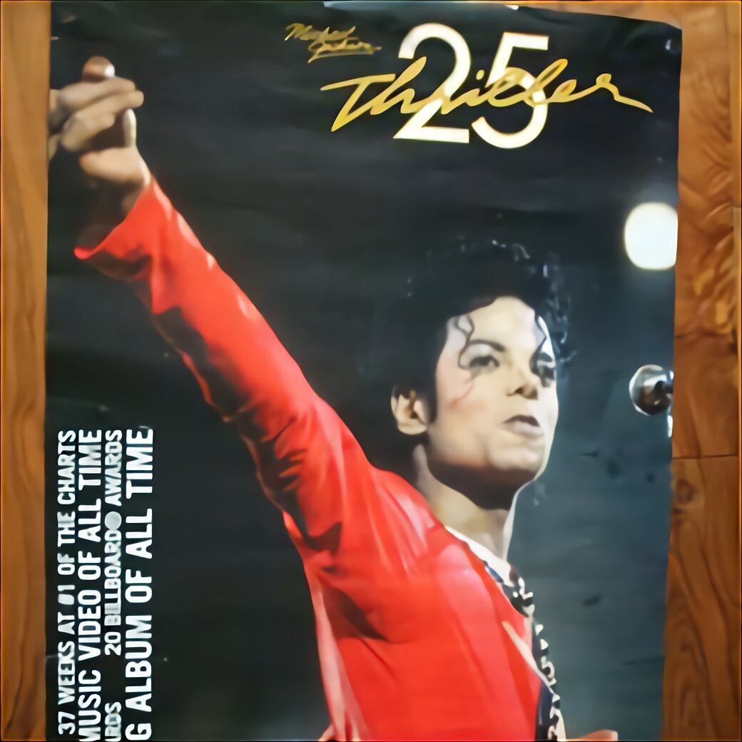 Michael Jackson Thriller Album for sale in UK 72 used Michael Jackson