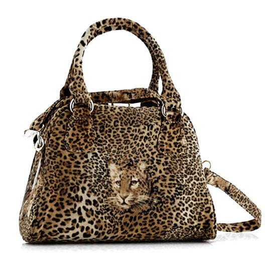 butler and wilson leopard print bag