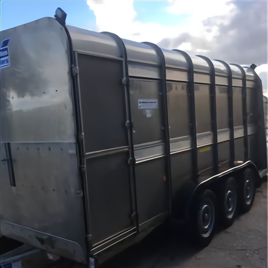 Ifor Williams Tri Axle Livestock Trailer for sale in UK | 70 used Ifor ...