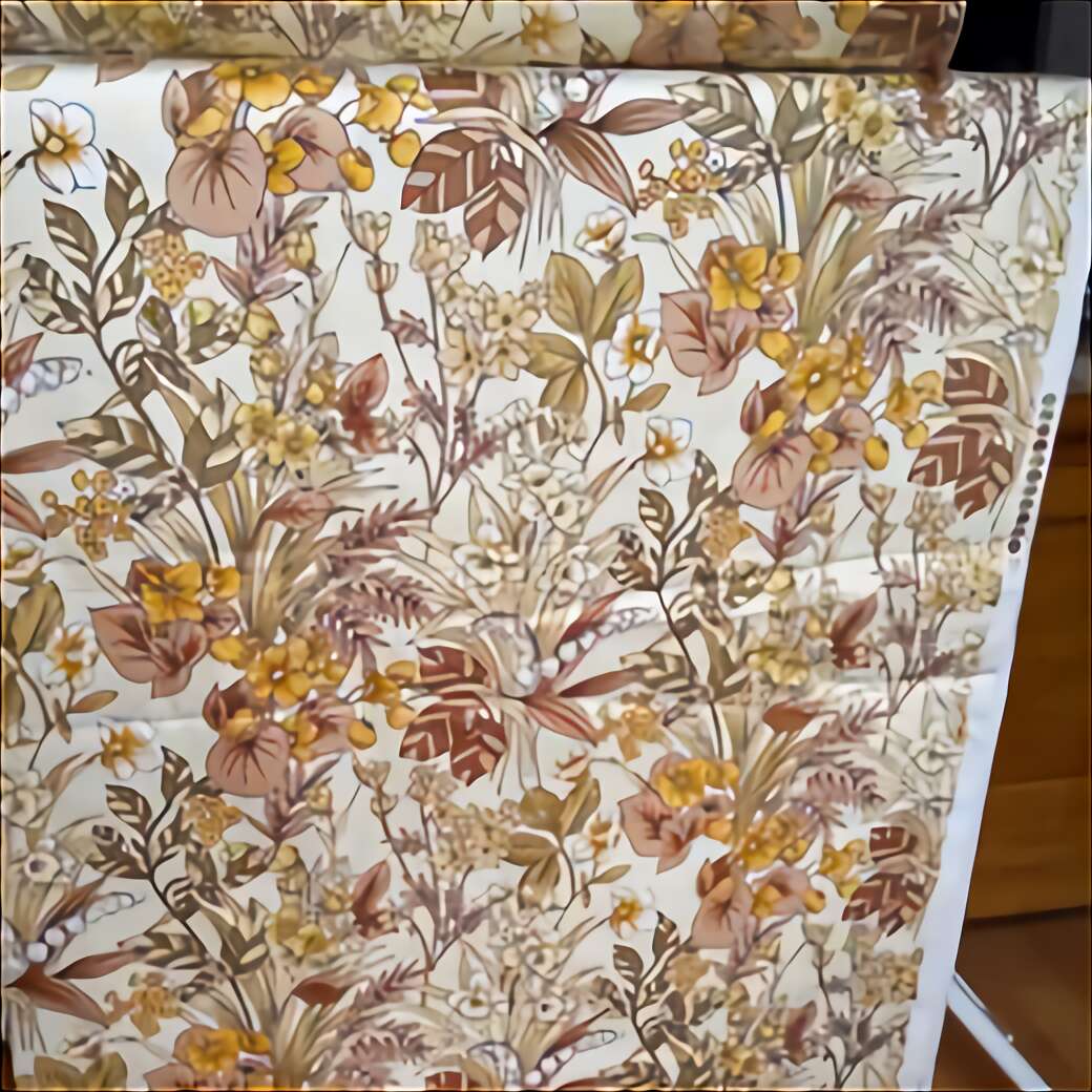 Vintage Curtain Fabric for sale in UK | 76 used Vintage Curtain Fabrics