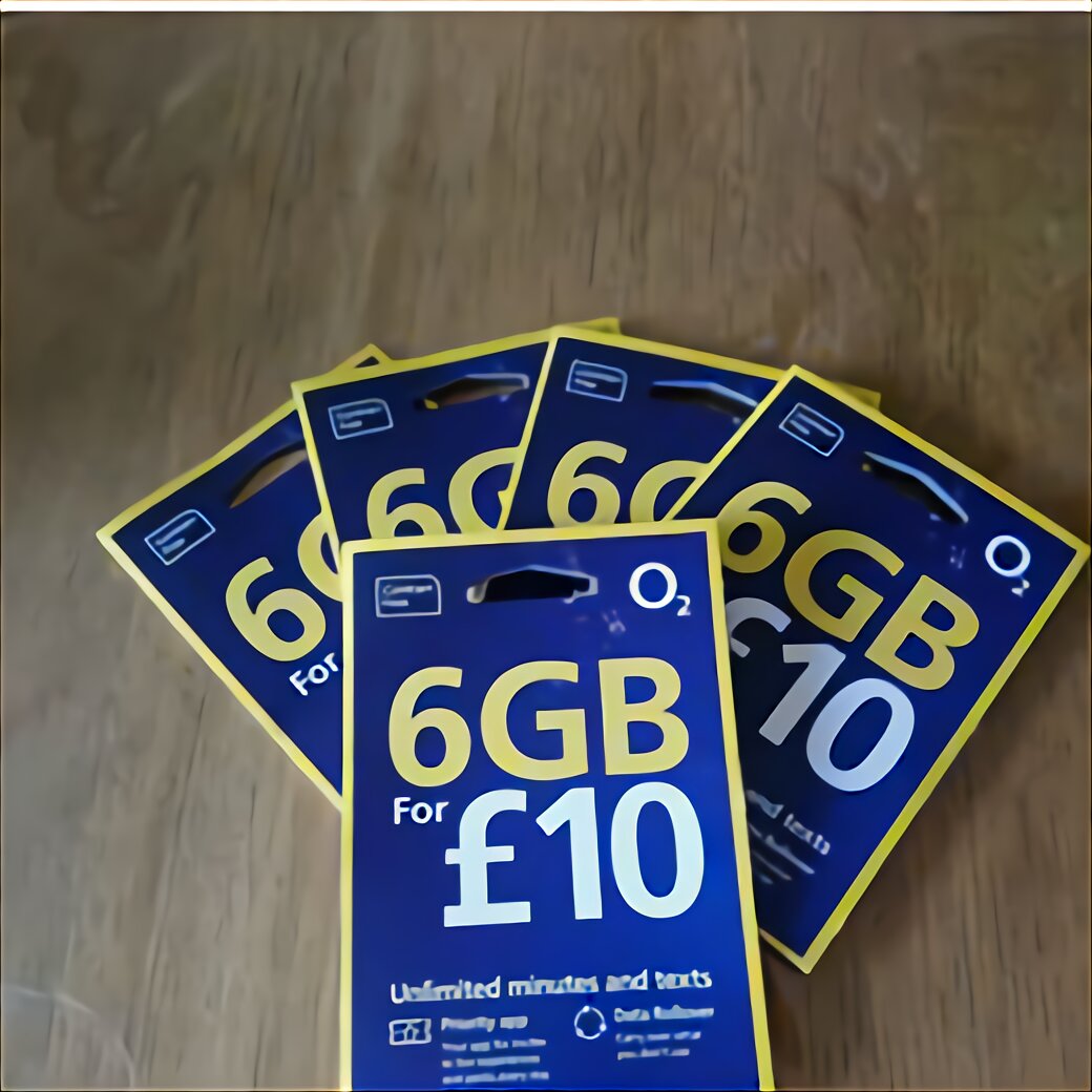 O2 Sim Card for sale in UK 58 used O2 Sim Cards