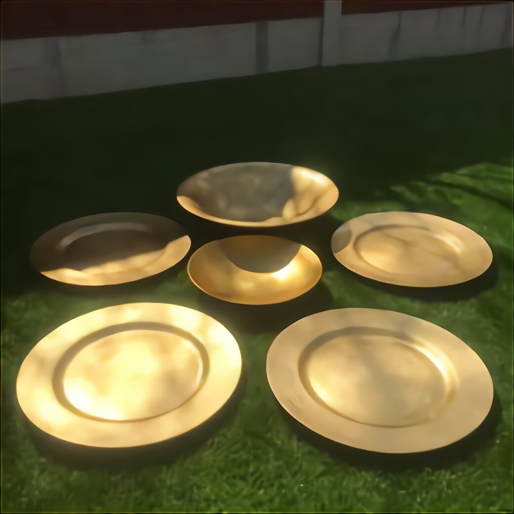 Gold Charger Plates For Sale In Uk 78 Used Gold Charger Plates 3430