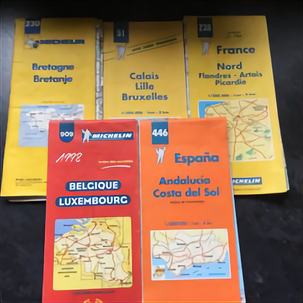 Michelin Map for sale in UK | 54 used Michelin Maps