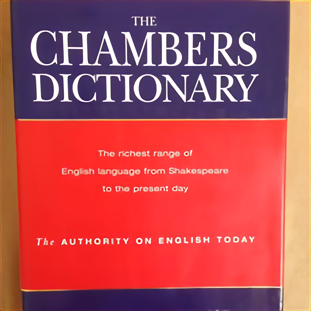 chambers dictionary of synonyms and antonyms