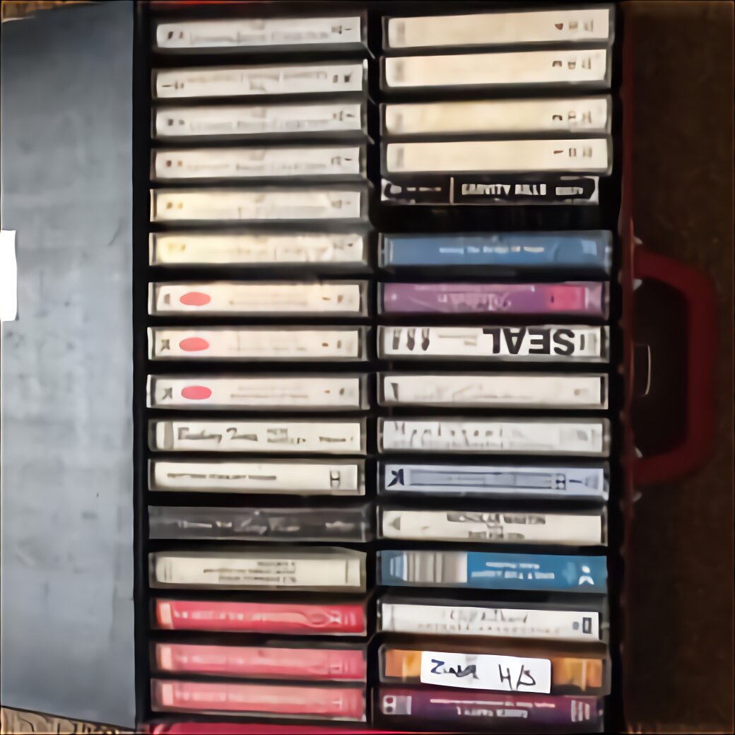 Audio Cassette Tape Storage Boxes for sale in UK | 68 used Audio ...