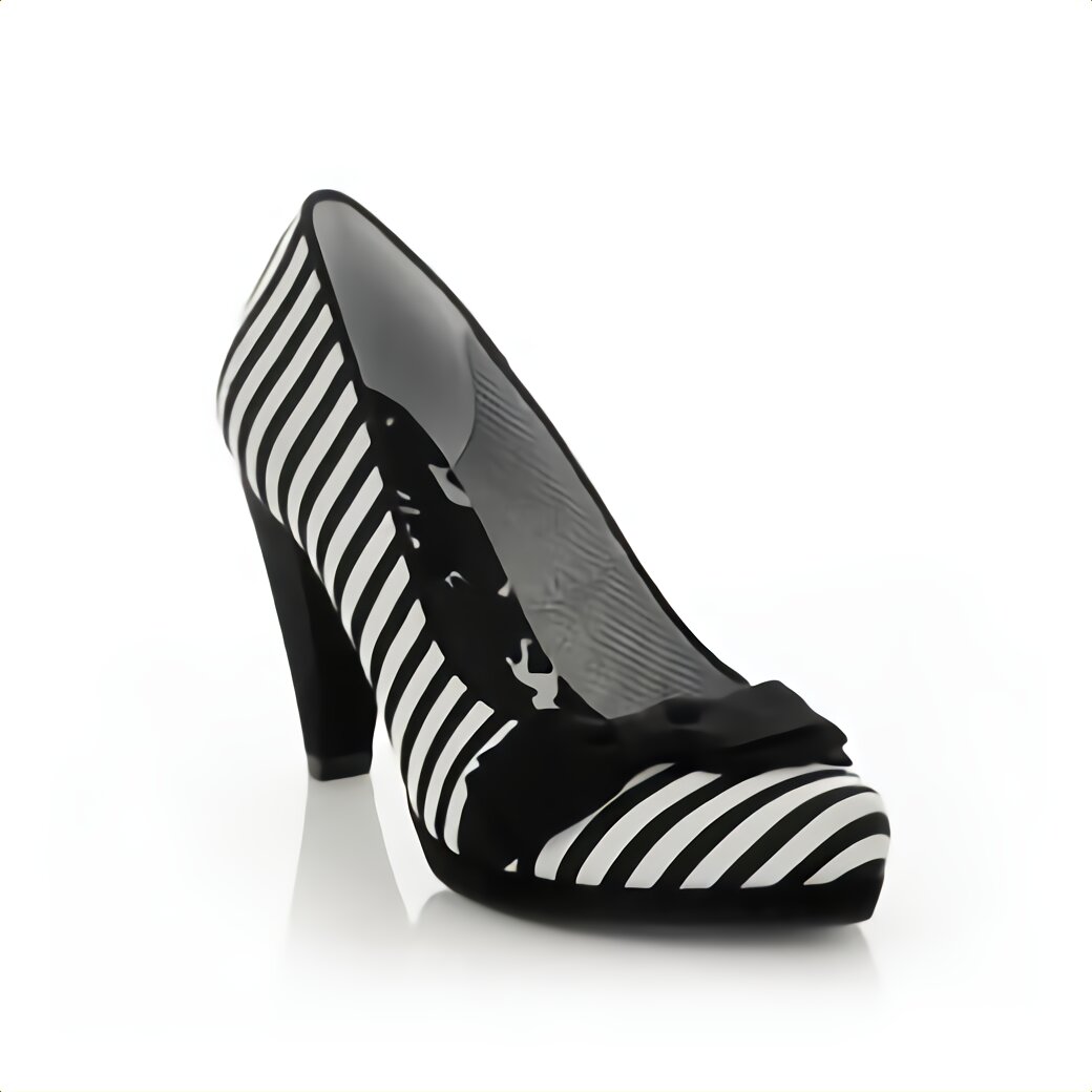 Black White Kitten Heel Shoes for sale in UK | 68 used Black White ...