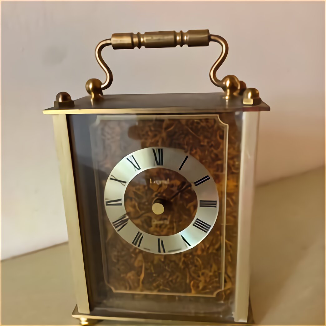 Vintage Carriage Clock For Sale In Uk 66 Used Vintage Carriage Clocks