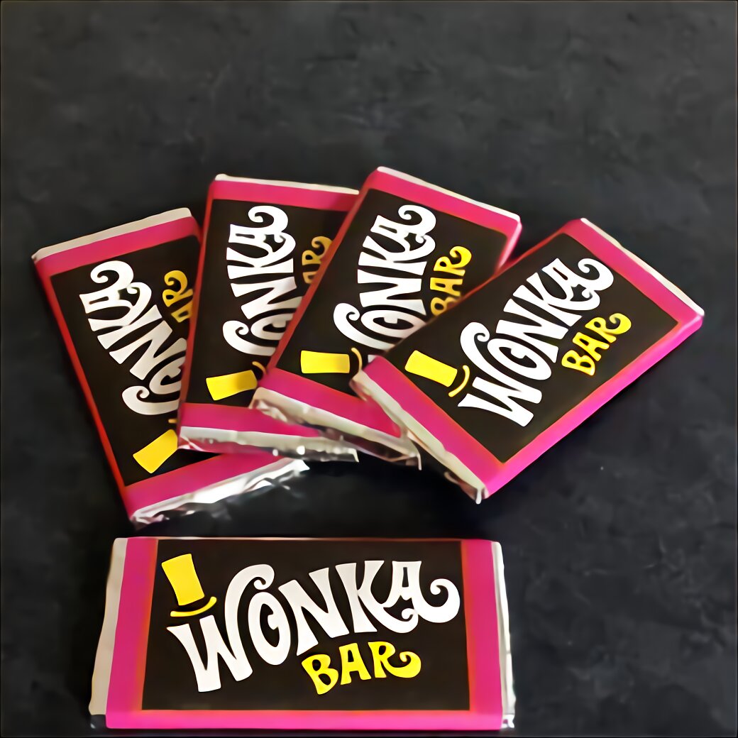 Real Wonka Chocolate Bars