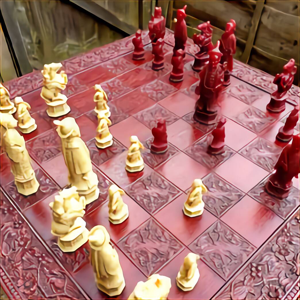 Antique Chess Board For Sale In UK | 70 Used Antique Chess Boards