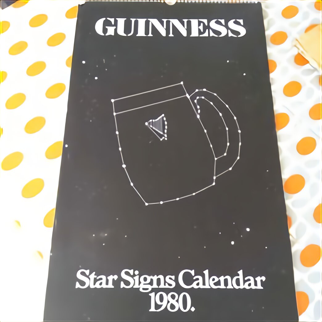 Guinness Calendar for sale in UK 60 used Guinness Calendars