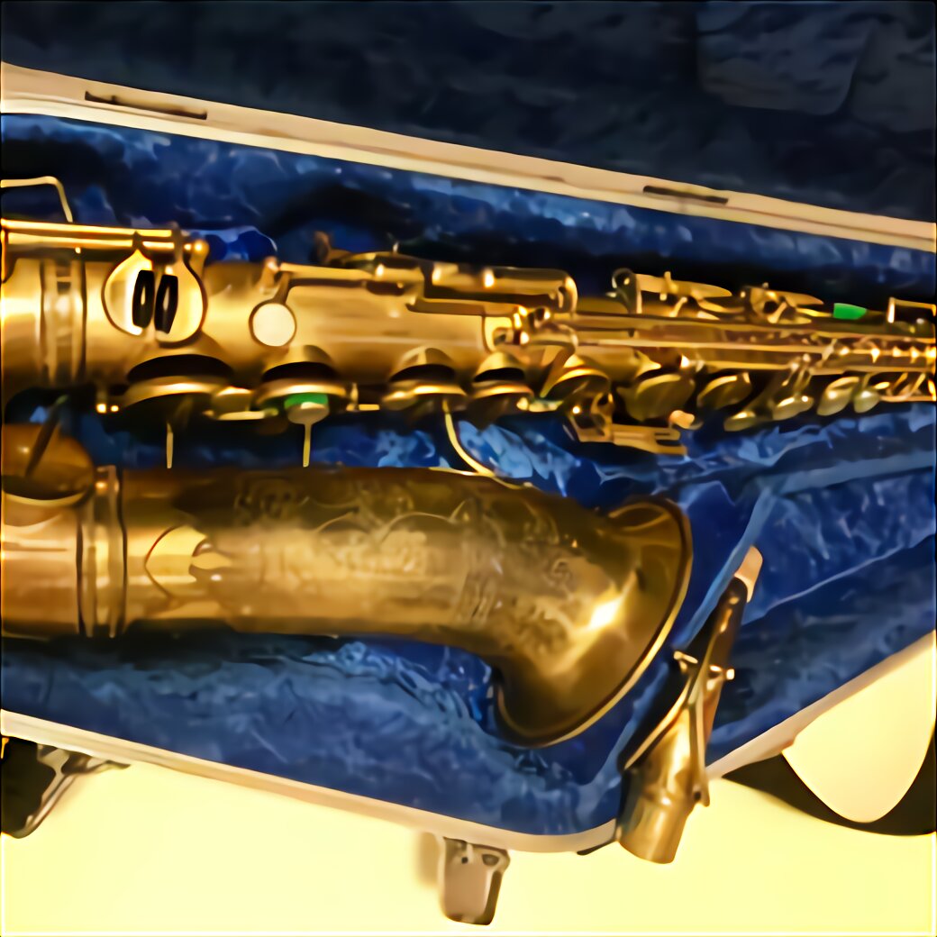 vintage Beuscher tenor saxophone