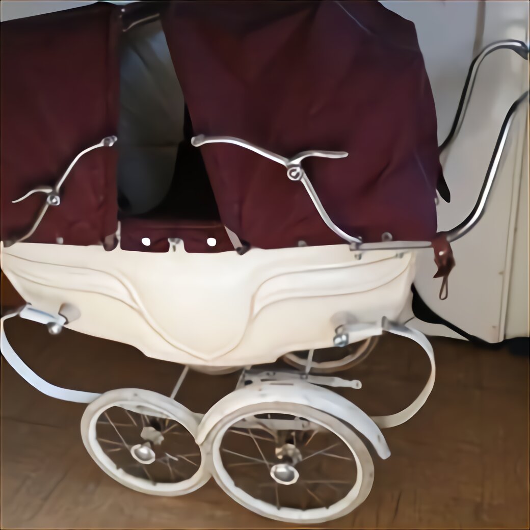 silver cross twin dolls pram coach built