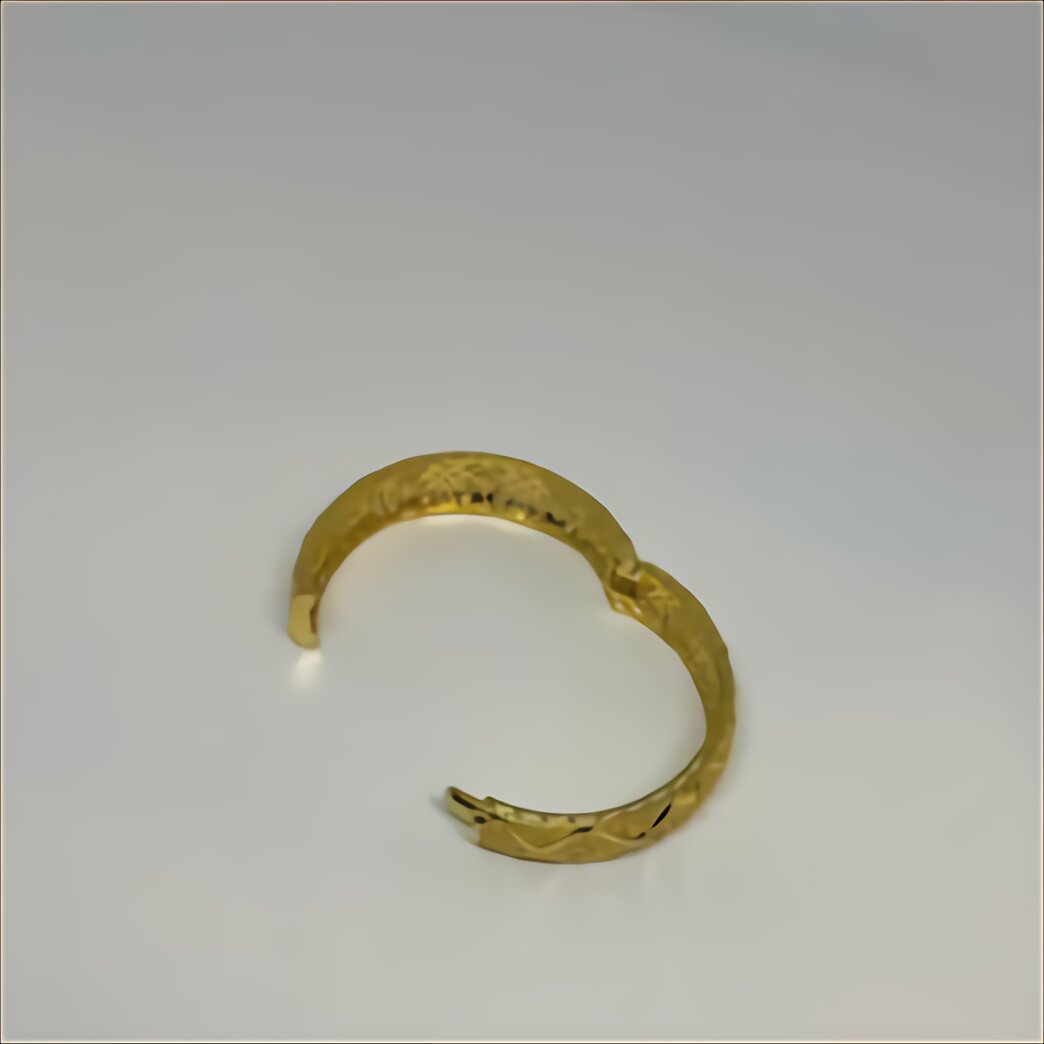 Gold Slave Bangle for sale in UK | 60 used Gold Slave Bangles