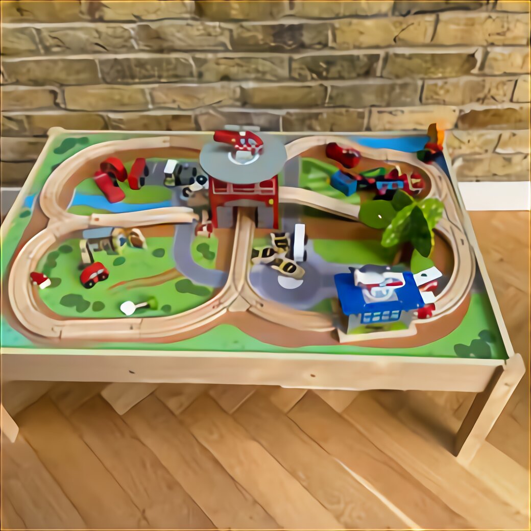 wooden train set tesco