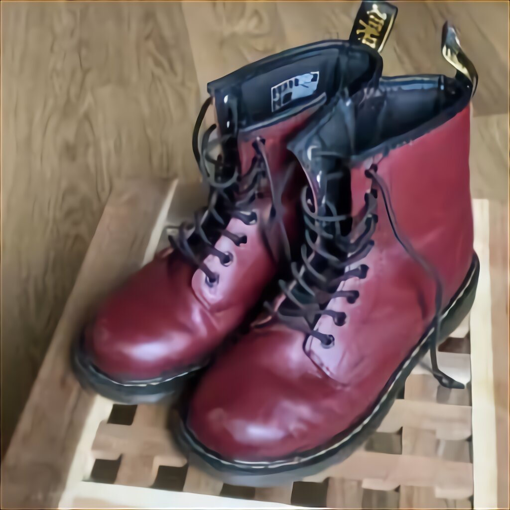 cherry red dr martens sale