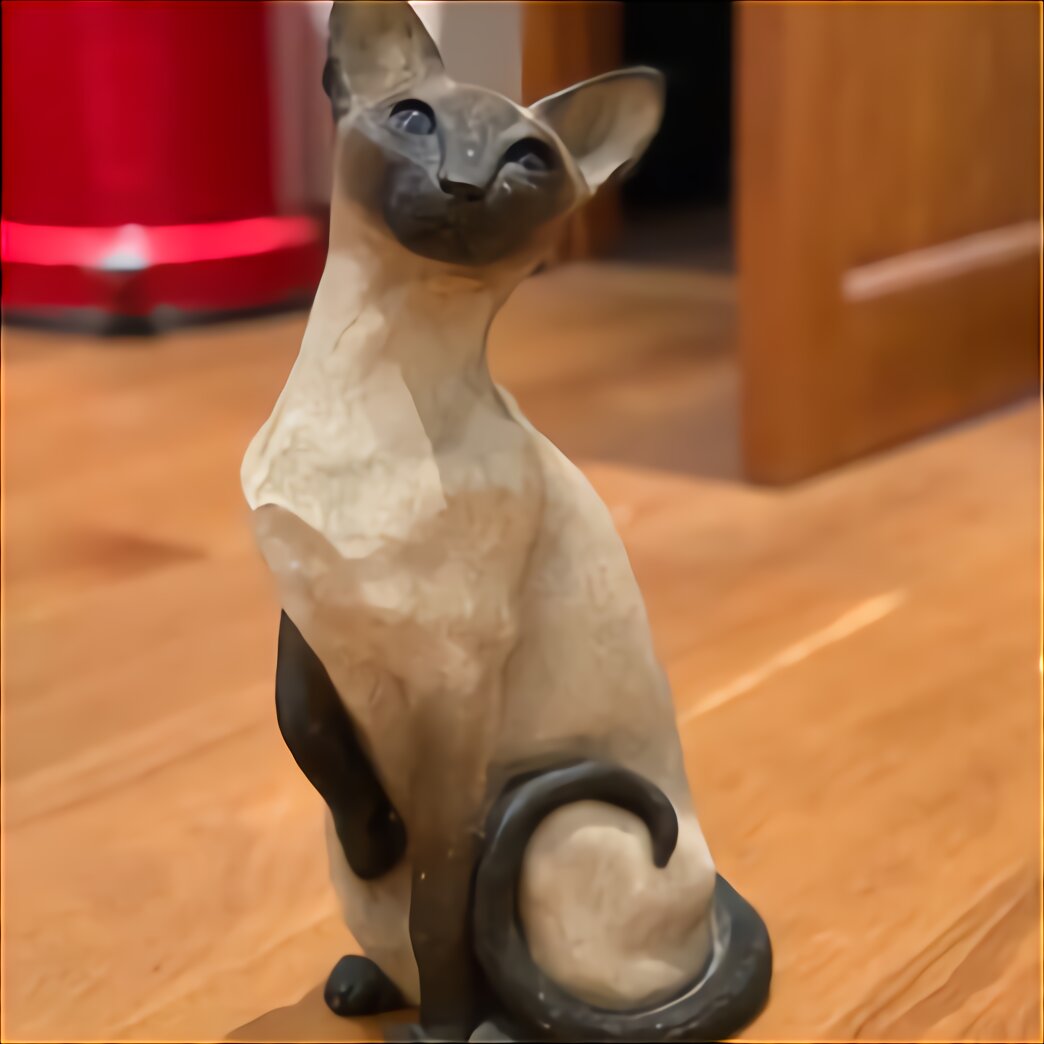 Siamese Cat Ornaments for sale in UK | 72 used Siamese Cat Ornaments