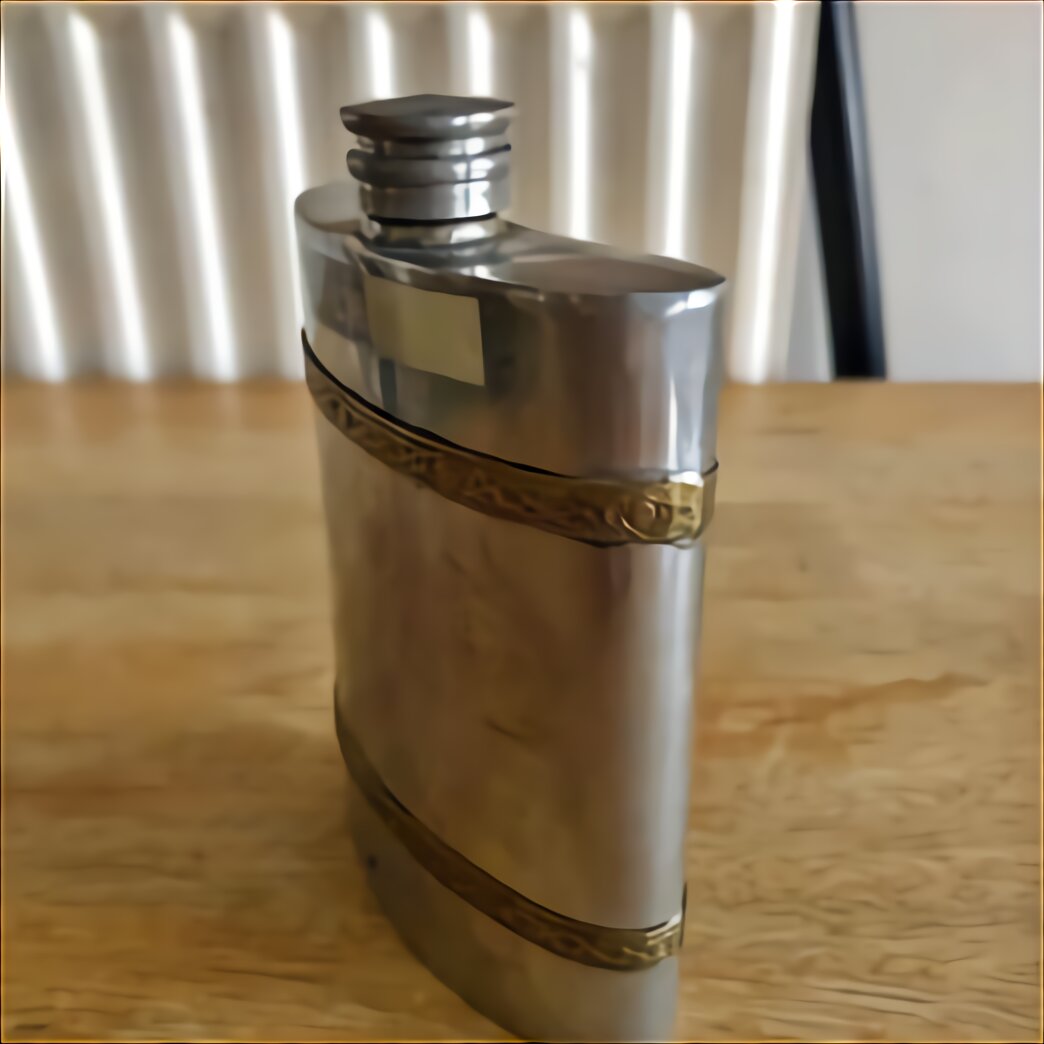 Antique Silver Hip Flask for sale in UK | 81 used Antique Silver Hip Flasks