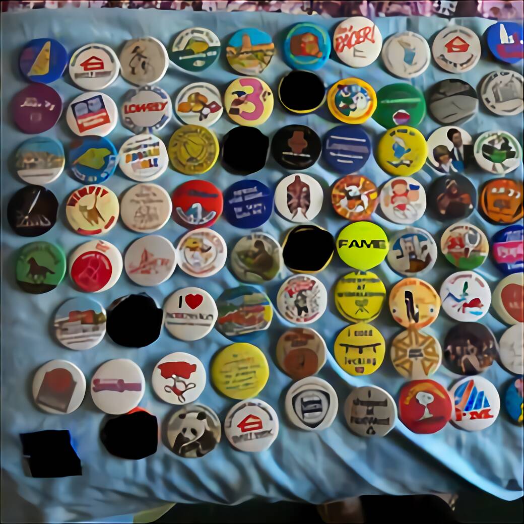 Vintage Button Badges For Sale In UK | 69 Used Vintage Button Badges