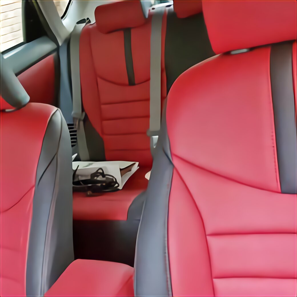 Red Leather Car Seats for sale in UK | 92 used Red Leather Car Seats