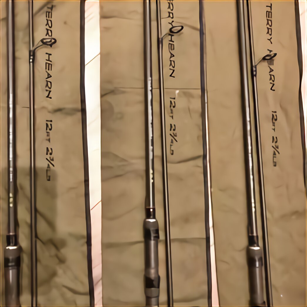 used carp rods x3 for sale