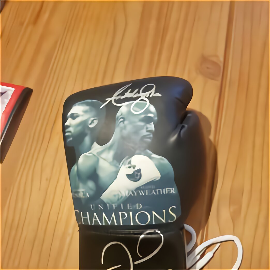 Signed Boxing Memorabilia For Sale In UK | 69 Used Signed Boxing ...