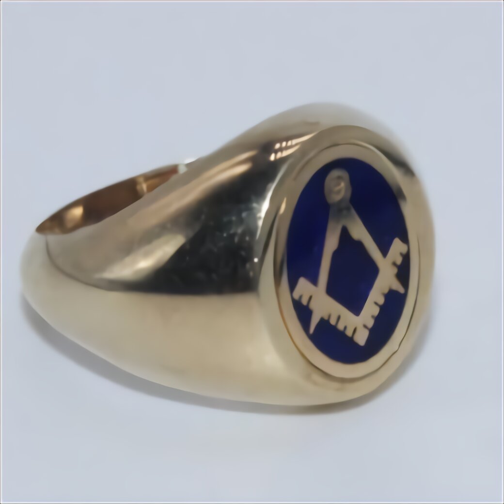 Gold Masonic Ring for sale in UK | 61 used Gold Masonic Rings