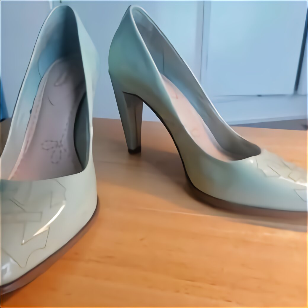 duck egg blue shoes and handbag