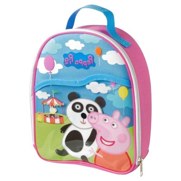 peppa pig school bag and lunch box