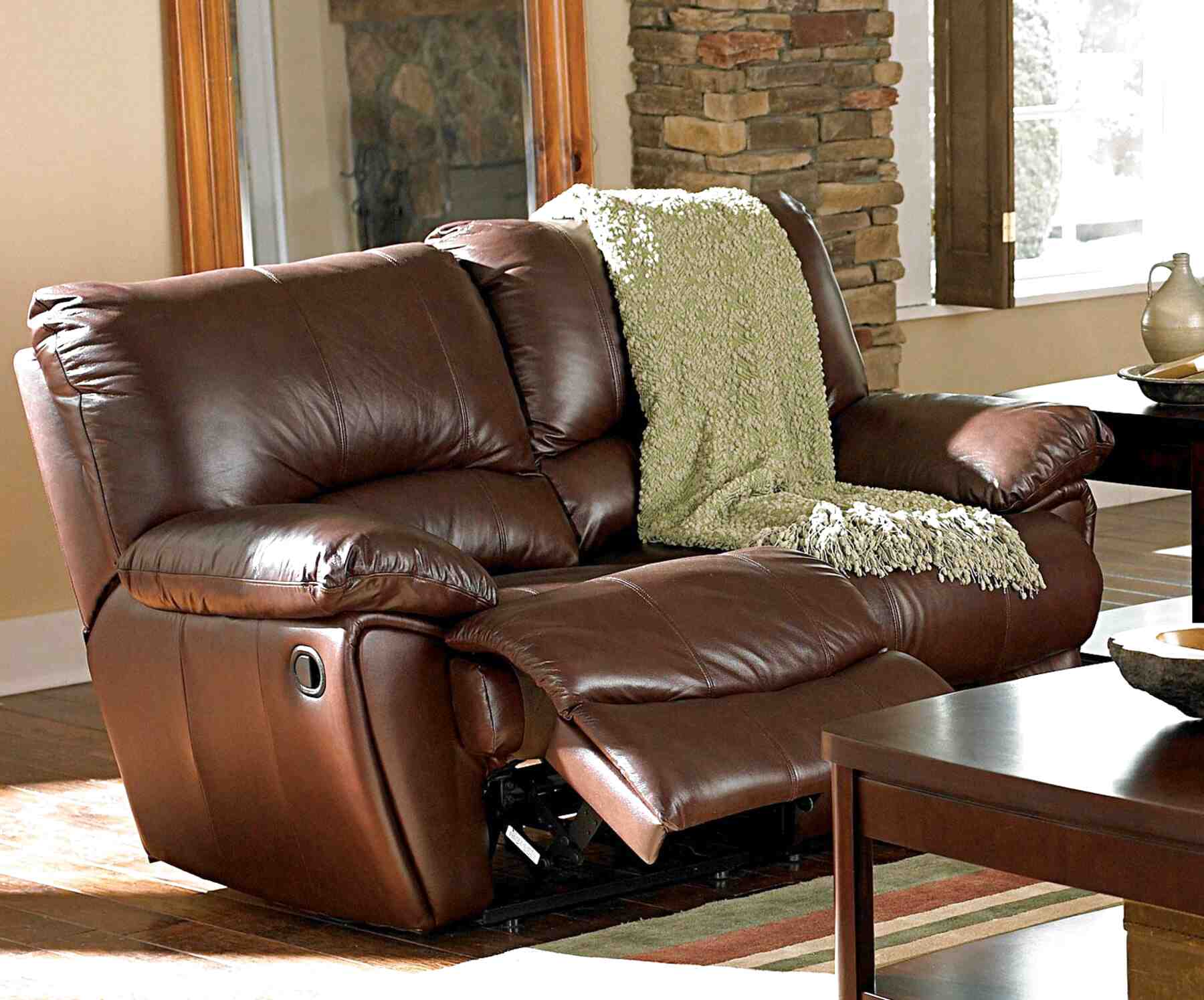 236 Leather%2Brecliner%2Bsofas%2Bx2 