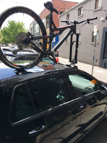 mk4 golf bike rack