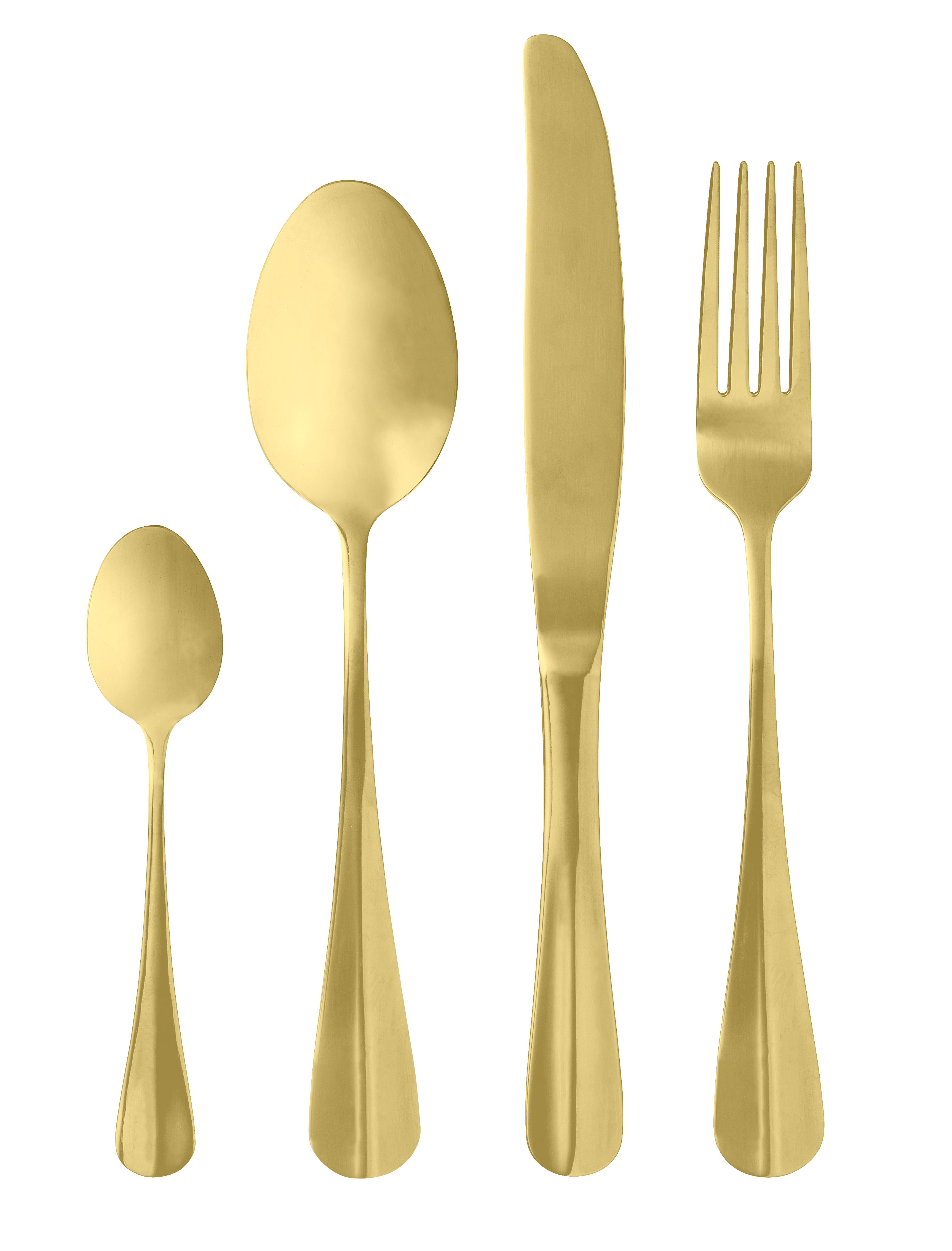 Gold Coloured Cutlery for sale in UK | 69 used Gold Coloured Cutlerys