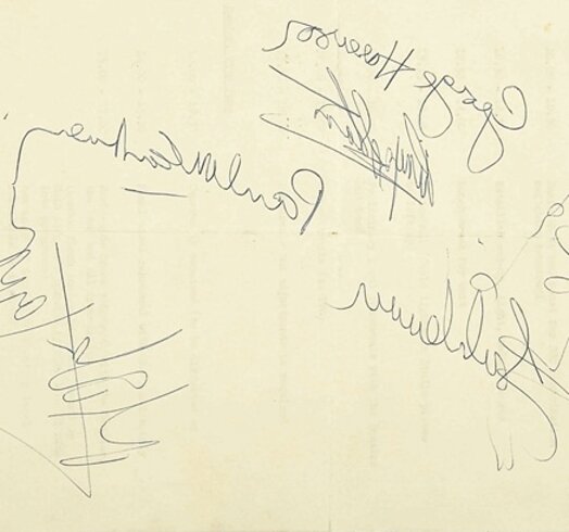 Authentic Beatles Autographs For Sale In UK | 57 Used Authentic Beatles ...