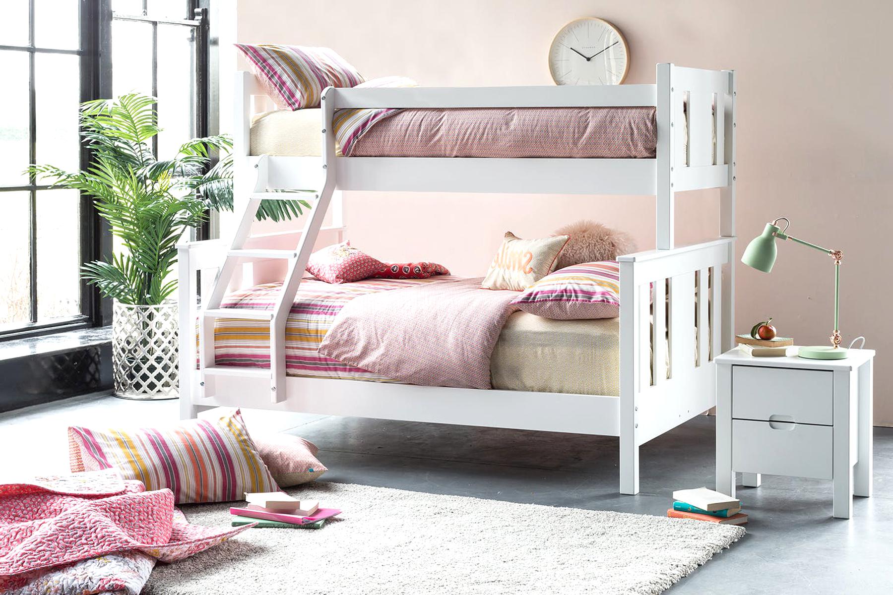 cheap bunk beds for girls with mattresses