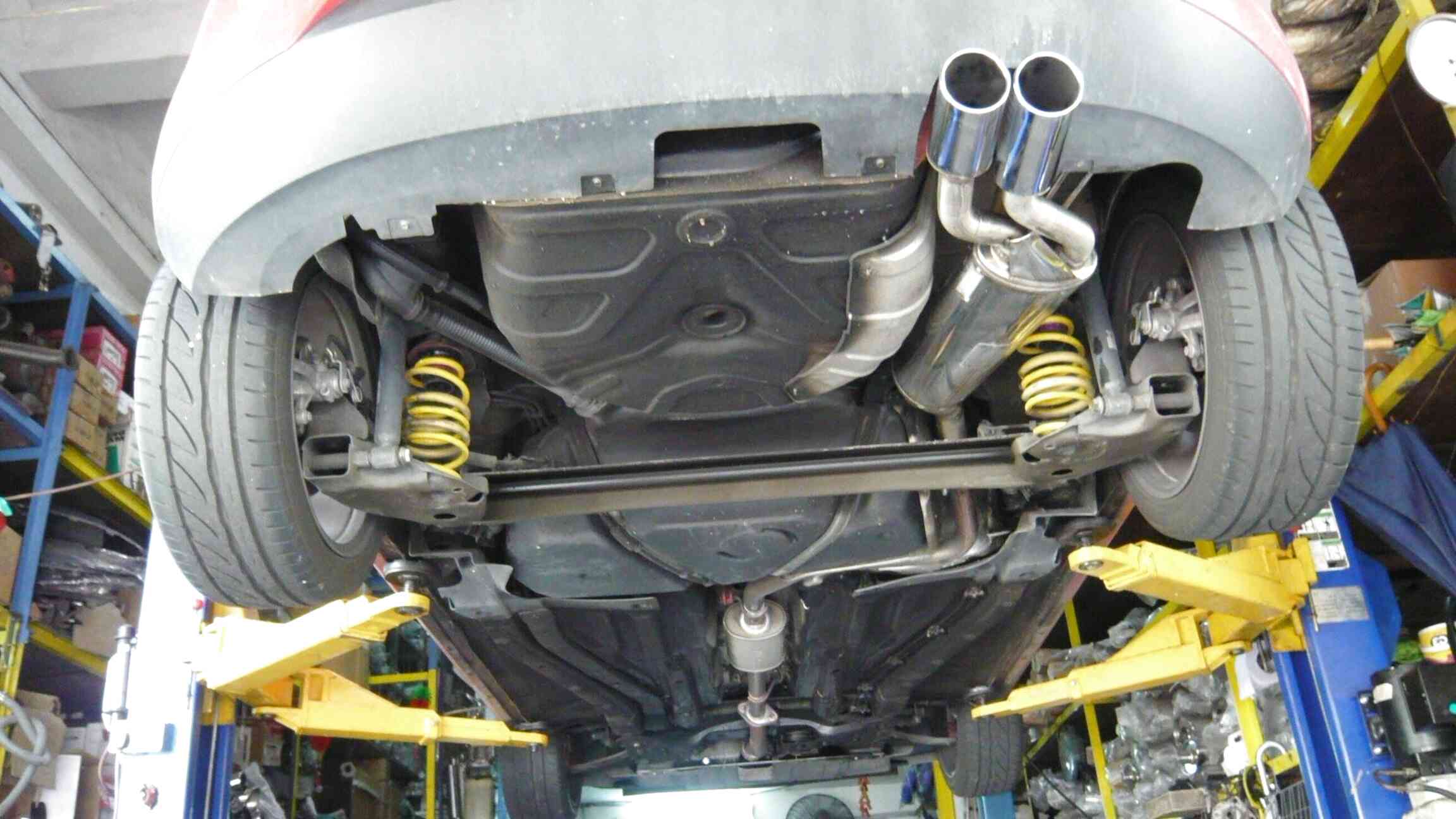 fiat bravo exhaust system