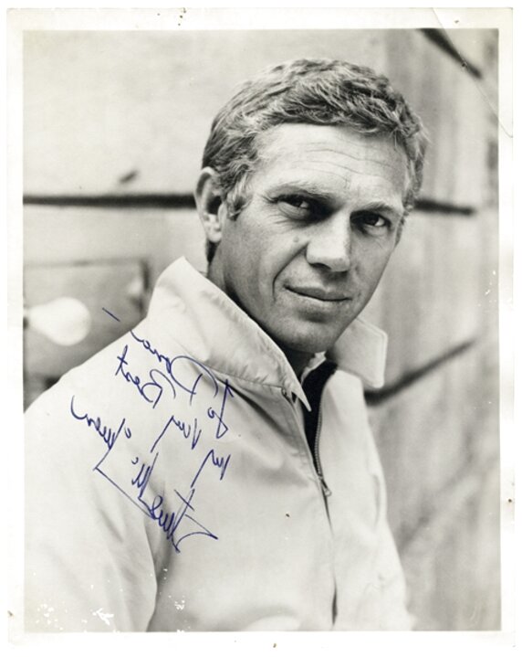 Steve Mcqueen Autograph for sale in UK | 56 used Steve Mcqueen Autographs