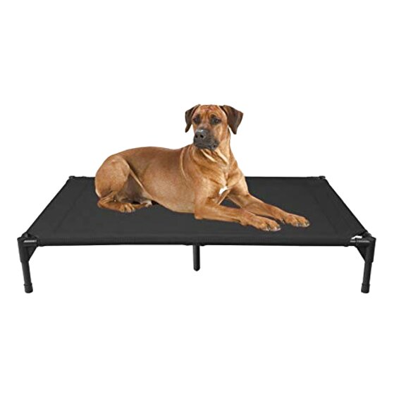 henry wag elevated dog bed medium