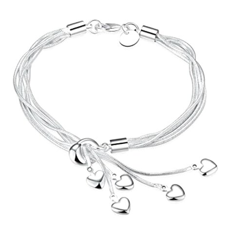 Ladies 925 Silver Bracelets for sale in UK | View 77 ads