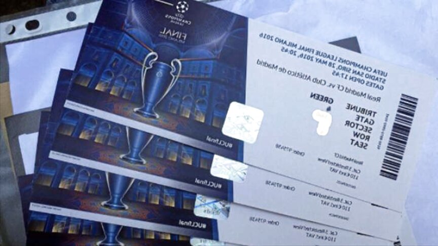 Champions League Final Ticket For Sale In UK