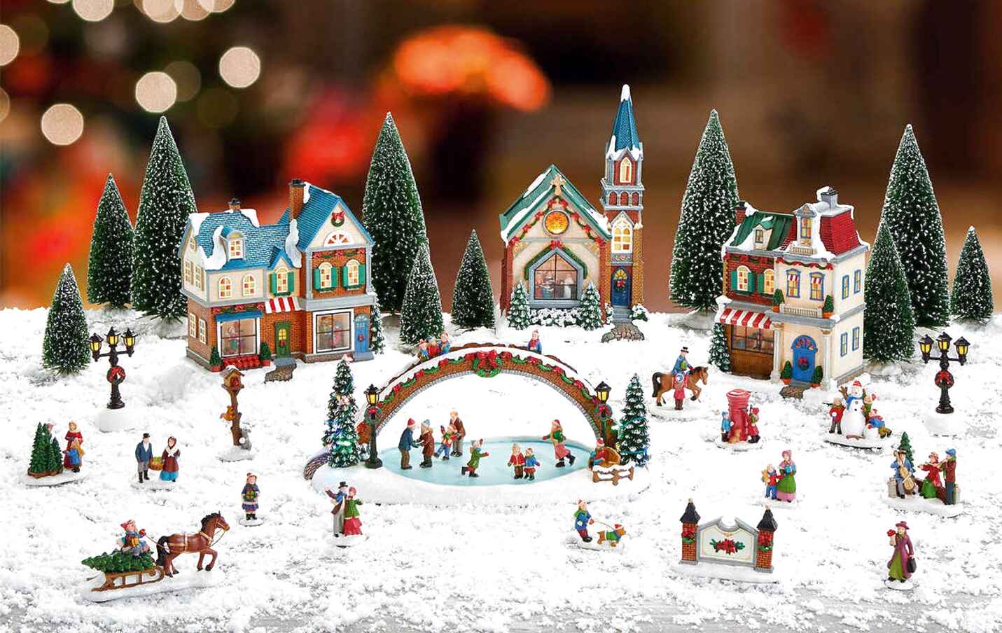 Christmas Village for sale in UK  82 used Christmas Villages