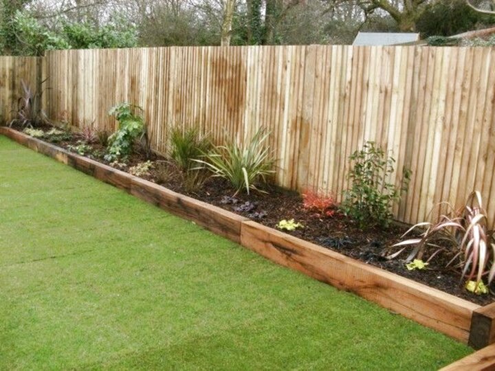 Wooden Garden Edging for sale in UK | 69 used Wooden Garden Edgings