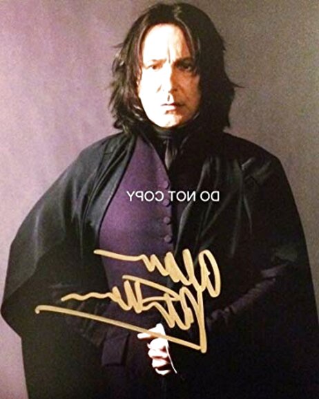 Alan Rickman Signed For Sale In Uk View 59 Bargains