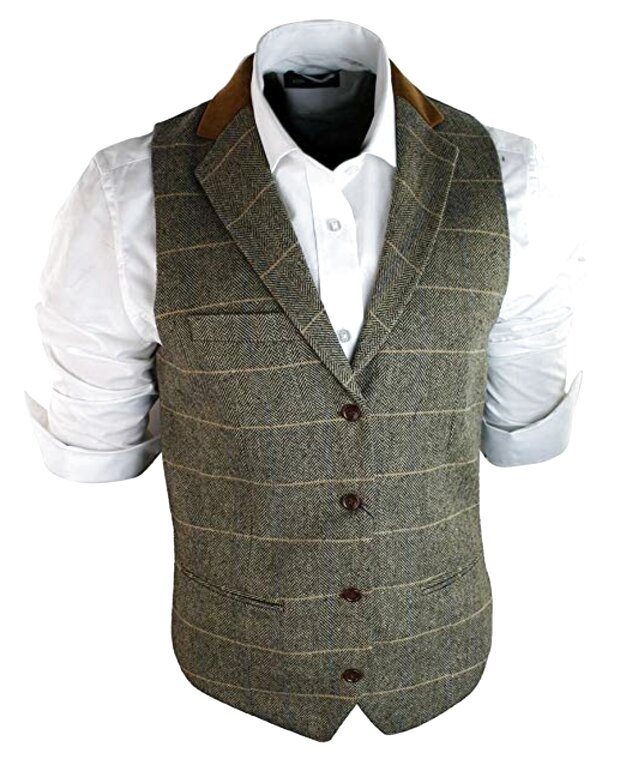 Mens Vintage Waistcoats Large for sale in UK