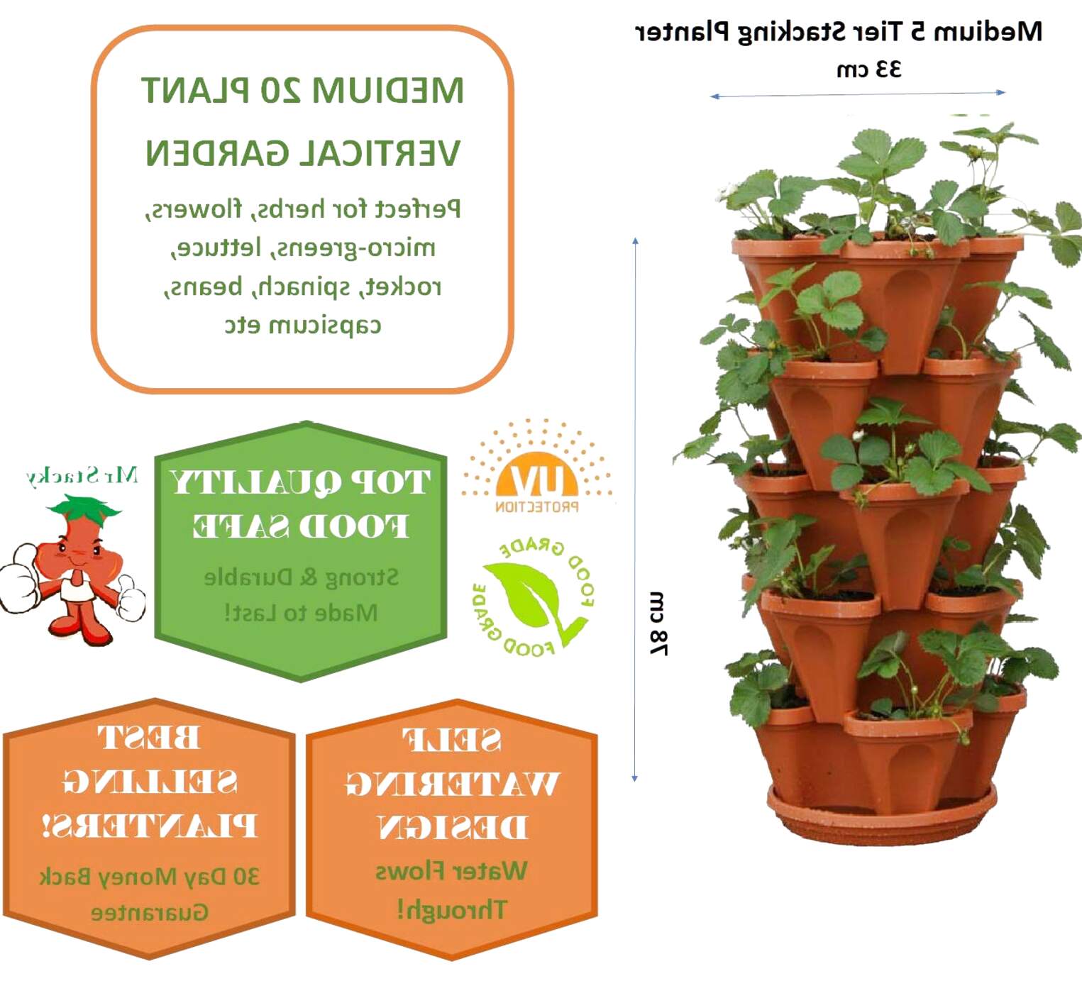 Strawberry Planters For Sale