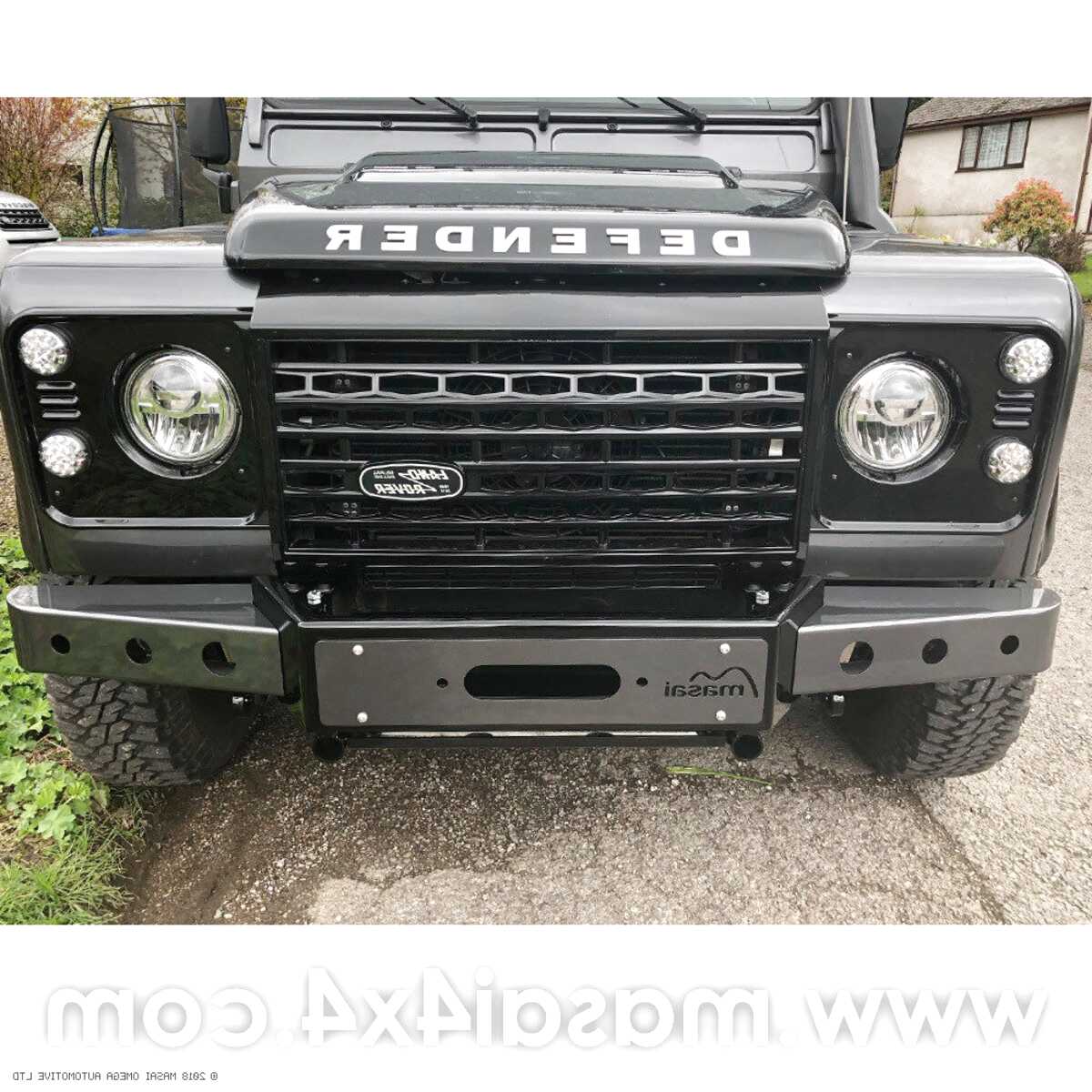 Land Rover Defender Winch Bumper for sale in UK | 46 used Land Rover ...