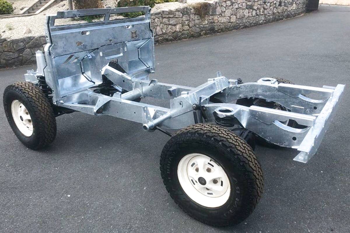 Land Rover Galvanised Chassis For Sale In UK | 70 Used Land Rover ...