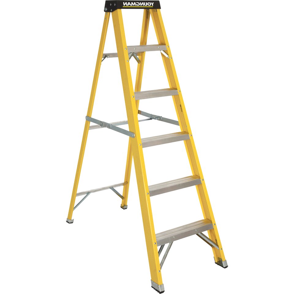 Youngman Fibreglass Step Ladders for sale in UK | 60 used Youngman ...