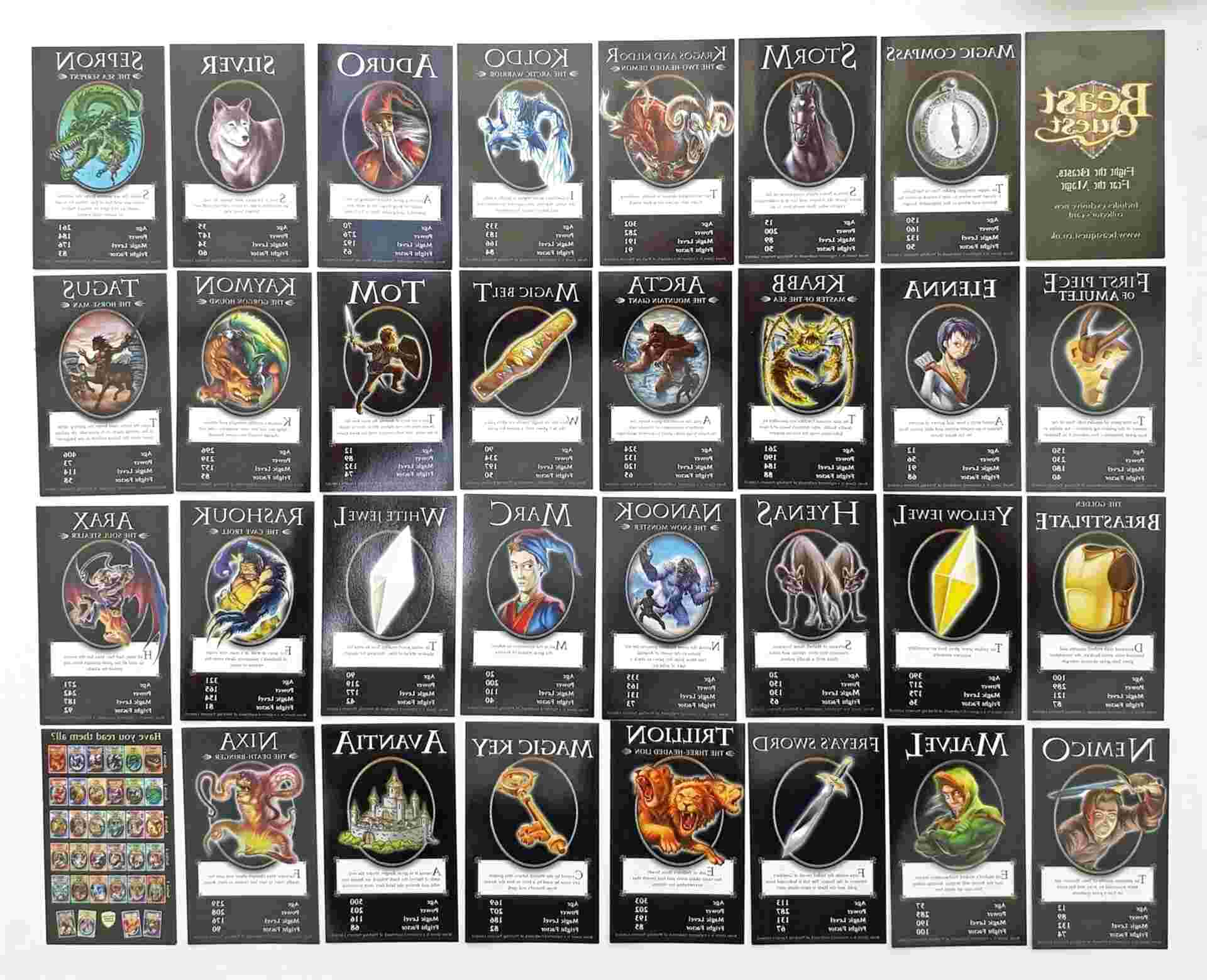 Beast Quest Collector Cards for sale in UK | 55 used Beast Quest ...