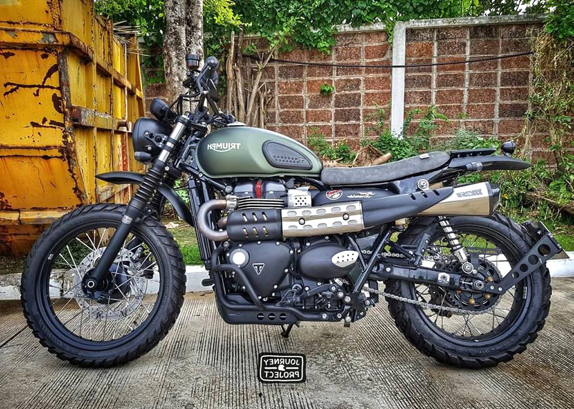 Scrambler single seat triumph For sale